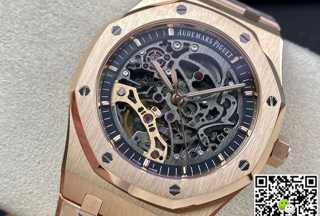 Audemars Piguet Royal Oak 15407OR.OO.1220OR.01 APS Factory 1:1 Best Edition Replica Watch Grey Dial